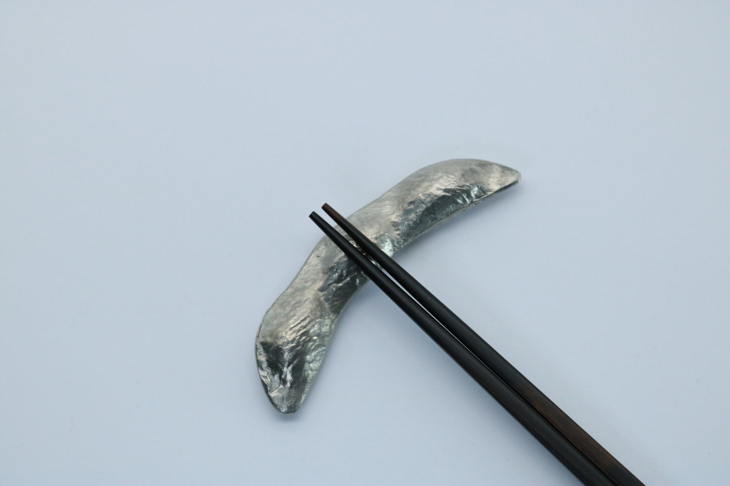 純錫｜箸置き｜枝豆